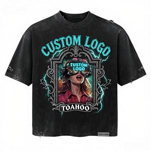 เสื้อยืดผู้ชายไซส์ใหญ่พิเศษ ผ้าฝ้าย 100% 210 GSM แขนสั้น พิมพ์ลายตามสั่ง คุณภาพสูง ขายส่ง เสื้อยืดลำลองผู้ชาย - Product Image 3