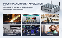 Refrigeración silenciosa sin ventilador Mini Firewall PC P09B-4L-N100 Intel N100 Quad Core DDR5 RAM NVME SSD 4USB Puerto Uso industrial Win11 Nuevo