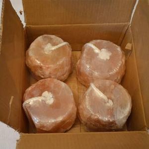 Lámpara de bloque de sal rosa del Himalaya Natural de alta calidad tallada Feng Shui regalo de Navidad inspirado caballo ganado animales de aire marino - Product Image 2