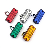 Nouvelle lumière indicatrice LED étanche et anti-poussière Leihao ABS 12V 24V pour camion, remorque, clignotant latéral