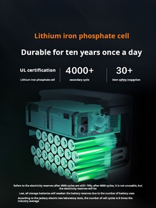 Camarero eléctrico. Fuente de alimentación para exteriores 2000W carga rápida fuente de alimentación móvil de 1,26 grados 1000Plus Campi de conducción automática de alta potencia - Product Image 5
