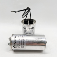 Fabricant de condensateurs de climatiseur Cbb65 Condensateur de compresseur de courant alternatif Cbb65 Sh Condensador