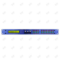 Processeur audio professionnel XTA DP548 4 entrées 8 sorties, égaliseur dynamique FIR à trois étapes pour système d'équipement sonore de scène XTA DP448