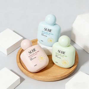 Trending Cute Fluid Luxury Vacío Recargable Plástico Squeeze Cosmético <span class=keywords><strong>Protector</strong></span> <span class=keywords><strong>solar</strong></span> Tubo suave Vial Botella Embalaje - Product Image 4