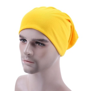 Gorro Holgado Unisex de Color Sólido para Hombre y Mujer, Gorro de Algodón Suave Estilo Hip-Hop, Gorro Ligero para Correr, Gorro de Duende para Adultos - Product Image 3