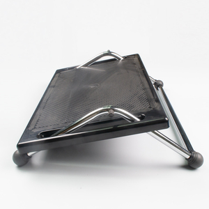 Reposapiés de Plástico y Acero Ajustable, Reposapiés Ergonómico para Debajo del Escritorio - Product Image 3