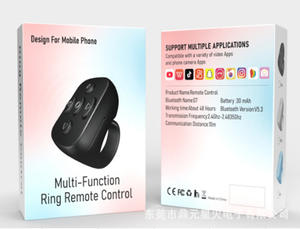 <span class=keywords><strong>TikTok</strong></span> รีโมทคอนโทรลไร้สายแหวนสำหรับโทรศัพท์ BT สำหรับกล้องบันทึกวิดีโอเซลฟี่ควบคุมเพลงสำหรับการทำงานของแอนดรอยด์ - Product Image 5