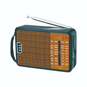 วิทยุพกพาอเนกประสงค์ FM AM SW ทุกย่านความถี่ พร้อมลำโพงในตัว เสาอากาศความไวสูง สำหรับใช้ในบ้านทุกวัน - Product Image 1
