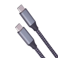 20 tahun kabel Data USB OEM ODM Factory 3.2 Gen2 20Gbps kecepatan tinggi cepat PD 3.1 240W 5A ponsel Laptop Tablet Tipe C ke USB-C