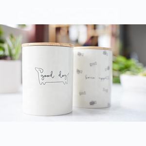 Popüler <span class=keywords><strong>Pet</strong></span> aksesuarları köpek bakımı kavanoz seramik ve ahşap <span class=keywords><strong>Pet</strong></span> gıda depolama şişesi <span class=keywords><strong>Pet</strong></span> kullanımı için - Product Image 4