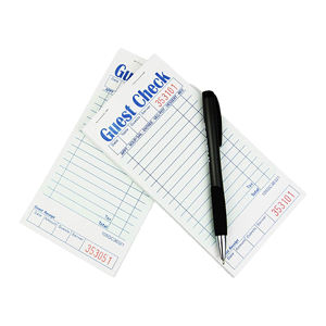 Carnet de reçus en papier NCR sans carbone sur mesure, impression de factures, papier autocollant, carton, logo personnalisé, faible MOQ - Product Image 2