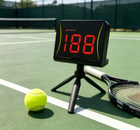 Radar Kecepatan Olahraga Grosir, Speedometer Plastik untuk Bulu Tangkis, Tenis, Bisbol, Golf & Sepak Bola
