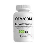 Capsules de Turkesterone OEM pour la musculation, alternative anabolique naturelle, croissance musculaire et récupération, complément alimentaire