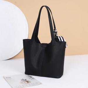 Grands sacs fourre-tout pour femmes en cuir de vache véritable, sacs à main pour femmes, sac à bandoulière 9230 - Product Image 4