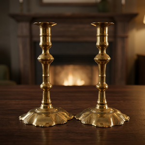 Portavelas de Latón Hecho a Mano, Candelabro de Latón, Soporte para Velas de Latón, Decoración Artesanal de Latón, DMB-234 - Product Image 3