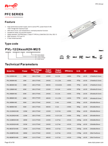 5-Year Warranty UL/CUL 180W Constant Voltage PFC <b>LED</b> <b>Driver</b> 110-277V AC-DC <b>12V</b> 3-Channel IP67 Waterproof <b>LED</b> Light Power Supply - Product Image 5