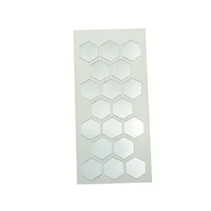 Bsci Fabriek Audit Window Decor Hexagon Spiegel 3d Zelfklevende Epoxy Muursticker