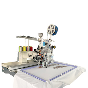 <span class=keywords><strong>Machine</strong></span> <span class=keywords><strong>à</strong></span> broder numérique multifonctionnelle <span class=keywords><strong>à</strong></span> tête unique 1000 tr/min, 12/15 aiguilles, pour perlage, sequins, cordons, perforation - Prix - Product Image 4