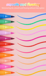 Rotuladores de Pintura Acrílica de Doble Punta Multicolor Portátiles, Herramientas de Dibujo Interesantes <span class=keywords><strong>para</strong></span> Niños - Product Image 3