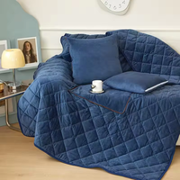 Couette climatisante portable 2-en-1, design dessin animé, pliable, en mousse à mémoire de forme, pour canapé, bureau, sommeil