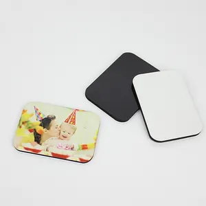 Round/Rectangle/Square Shape Sublimation Blanks MDF Fridge Magnets For Decoration/Gifts