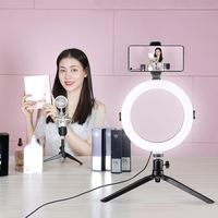 Lampu LED Ring Light Lipat Baru untuk Meja Rias