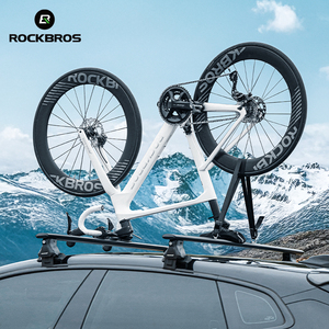 <span class=keywords><strong>ROCKBROS</strong></span> 하이 퀄리티 유니버설 단순화 된 버전 거꾸로 된 지붕 랙 도로 산악 자전거 지붕 마운트 자전거 캐리어 랙 - Product Image 2