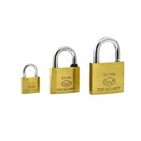 Cadenas de sécurité étanches en laiton, modèle BH-1, tailles personnalisables avec clés, prix de gros, fabricant chinois