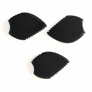 Outils de massage facial Gua Sha en obsidienne noire et jade - Product Image 6