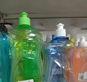 Botol PET plastik lunak 500ml, bentuk pinggang berkualitas tinggi