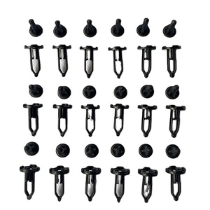 Tự động Fastener Điều kiện Mới Nylon POM nhựa clip cho các bộ phận ô tô Bumper Bìa lưới tản nhiệt đẩy loại người lưu giữ Clip - Product Image 3