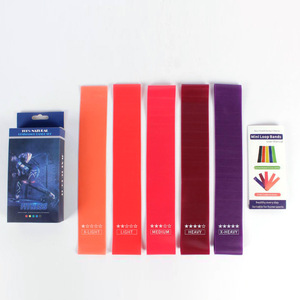 Bandas de Resistencia para Ejercicio con Logotipo Personalizado, Precio de Fábrica, Pedido Mínimo Bajo, Juego de Cintas Elásticas para Fitness - Product Image 1