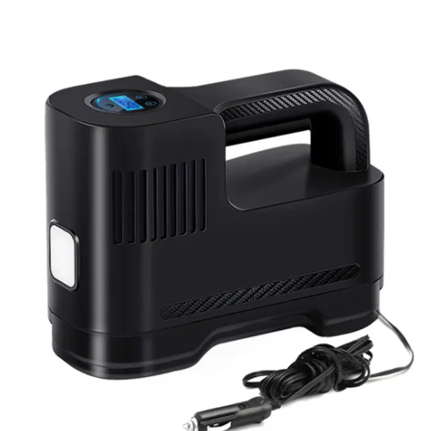 12V Digital Automatic Portable Mini Tire Inflator & Car Air Compressor for Easy Tire Pumping