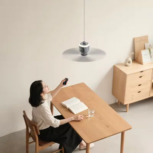 พัดลมเพดานไฟฟ้าแบบพกพาถอดประกอบได้ ปรับแต่งได้ แบตเตอรี่ 12000mAH สำหรับตั้งแคมป์และกิจกรรมกลางแจ้ง - Product Image 6