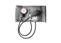 Tensiomètre anéroïde manuel avec brassard universel 8.7-16.5, étui de transport à anneau en D, stéthoscope noir inclus dans le kit