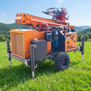 Impianto di Perforazione Multifunzionale per Pozzi d'Acqua e Miniere, 200M, Tipo su Ruote, Portatile con Motore Diesel - Product Image 5