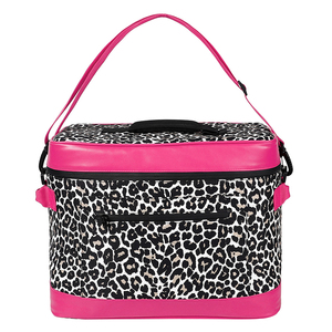 Isolierte Wein kreis flasche Tragbares Angeln Wandern Picknicks Eimer Rucksack Kühltasche - Product Image 1