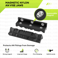 Protections de mâchoires souples en nylon magnétique pour raccords de conduites de carburant tressées