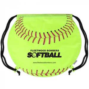 softball drawstring bags in bulk