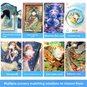 Tarjeta Pequeñ<span class=keywords><strong>a</strong></span> Personalizada Phalote, Tarjeta de Color Personalizada, Tarjeta Postal Perlada, Tarjeta Cuadrada con Bronceado UV, Tarjeta Plateada con Firma Láser, Sailor Moon - Product Image 3