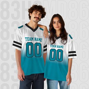 男子アメリカンフットボールジャージー刺繍USAチームラグビーユニフォーム昇華すべて送料込み - Product Image 6