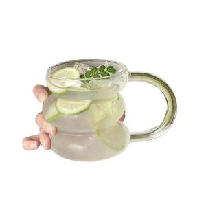Gobelets à lait en verre écologiques au design moderne, verres à café, verres à bière - Product Image 1