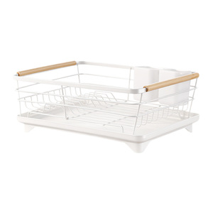 Escurridor de platos Sea Shark de acero al carbono, estante de almacenamiento multifuncional para cocina, para cubiertos, platos y vasos - Product Image 5