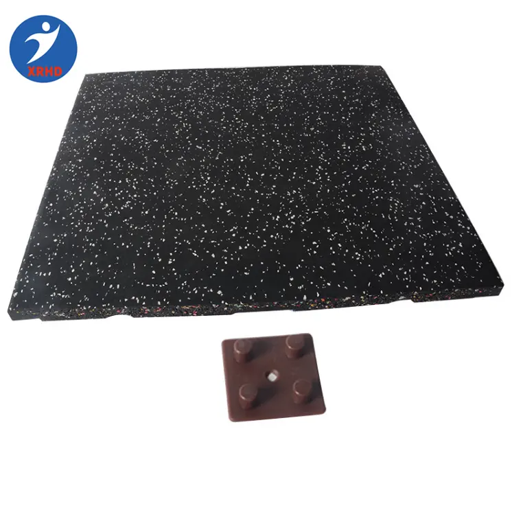 סיטונאי מקורה ספורט כושר גומי/גומי לחמניות epdm ריצוף