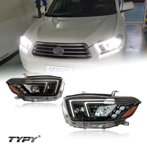 Conjunto de Faros Delanteros TYPY para Toyota Highlander 2007-2011, Actualización Modificada a NUEVOS Faros Delanteros con Señal de Giro Dinámica - Product Image 2