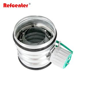 Amortiguador manual de volumen de aire galvanizado, control para conducto <span class=keywords><strong>HVAC</strong></span>, precio más bajo - Product Image 2