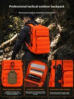 Sac de sport tactique compact QET1064 en Oxford 900D de haute qualité, sac à dos Molle pour fitness et trekking, 15L
