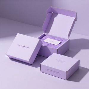 Recyclable Custom Printed Square Box Cardboard Foldable Airplane Paper Box Packaging for Luxury Gift - Product Image 1