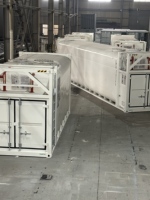 Réservoir de stockage de carburant industriel conteneurisé EHT 40FT avec distributeur, capacité 65500L