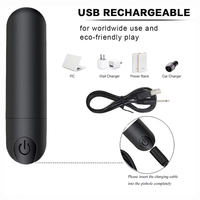 10-Gang Mini Bullet Vibrator Sexspielzeug für Frauen Starke Vibration USB Wiederauf lad bares G-Punkt Massage gerät Adult Toys